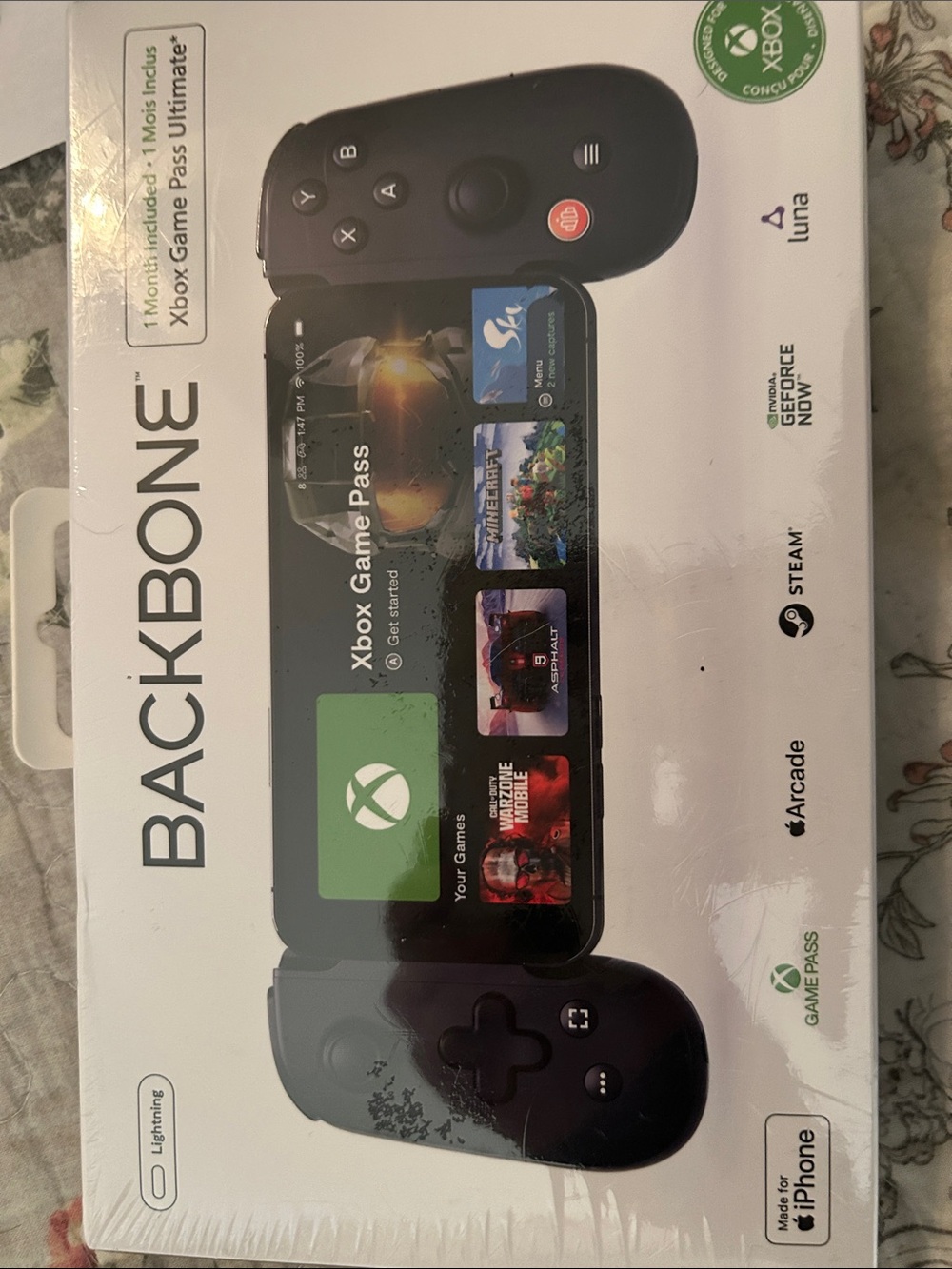 Backbone One Mobile Gaming Controller for iPhone — Black